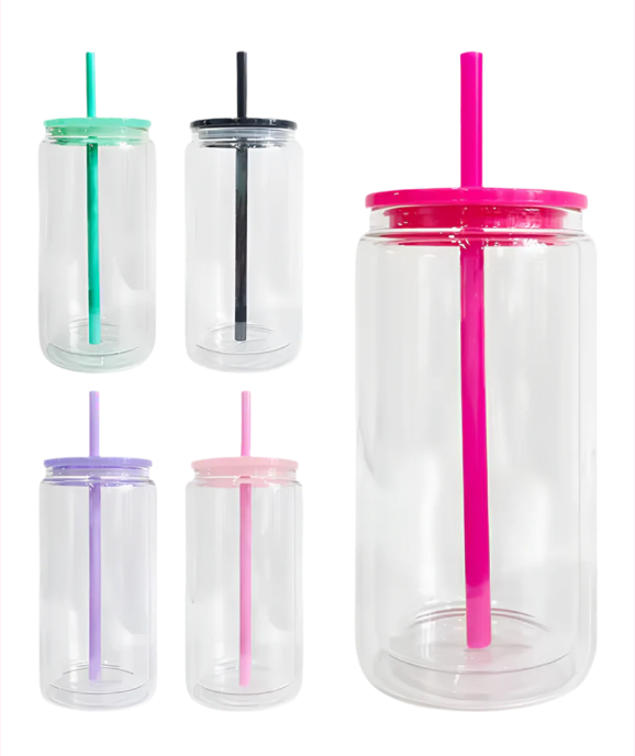 20oz Acrylic Snow Globe Tumblers