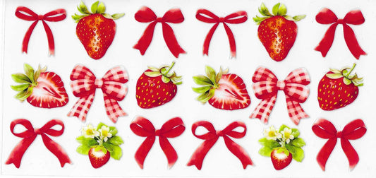 Strawberry & Bows - 1